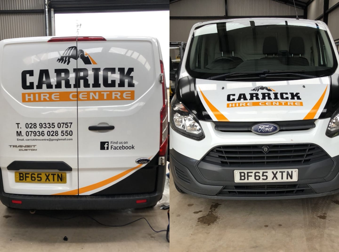 Carrick Hire Centre Vans | Plant & Machinery Hire | Plant & Tool Hire | Machinery Repairs | Garden Tool Repairs | Belfast | Carrickfergus | Northern Ireland